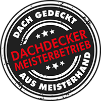 Siegel: Dachdecker Meisterbetrieb